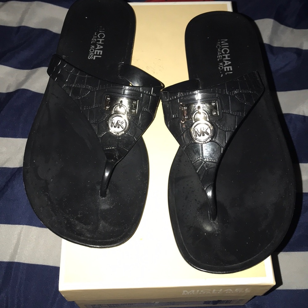 MK jelly sandals